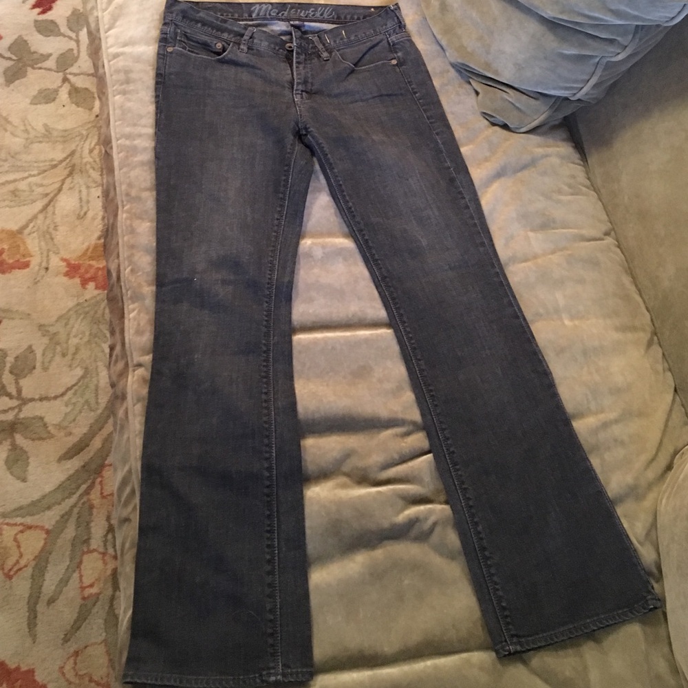 Madewell Women's Boot Cut Jeans - Dark Blue